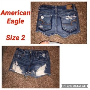 American Eagle jean shorts